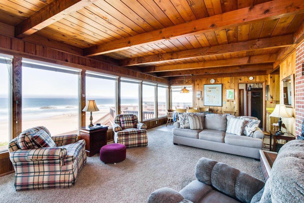 Lincoln City Beach Front Vacation Rental Bagian luar foto