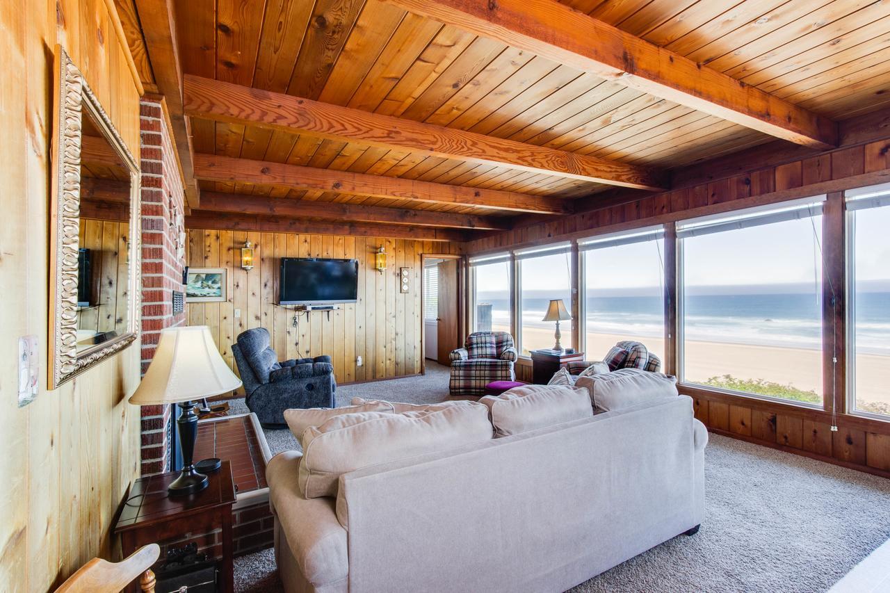 Lincoln City Beach Front Vacation Rental Bagian luar foto